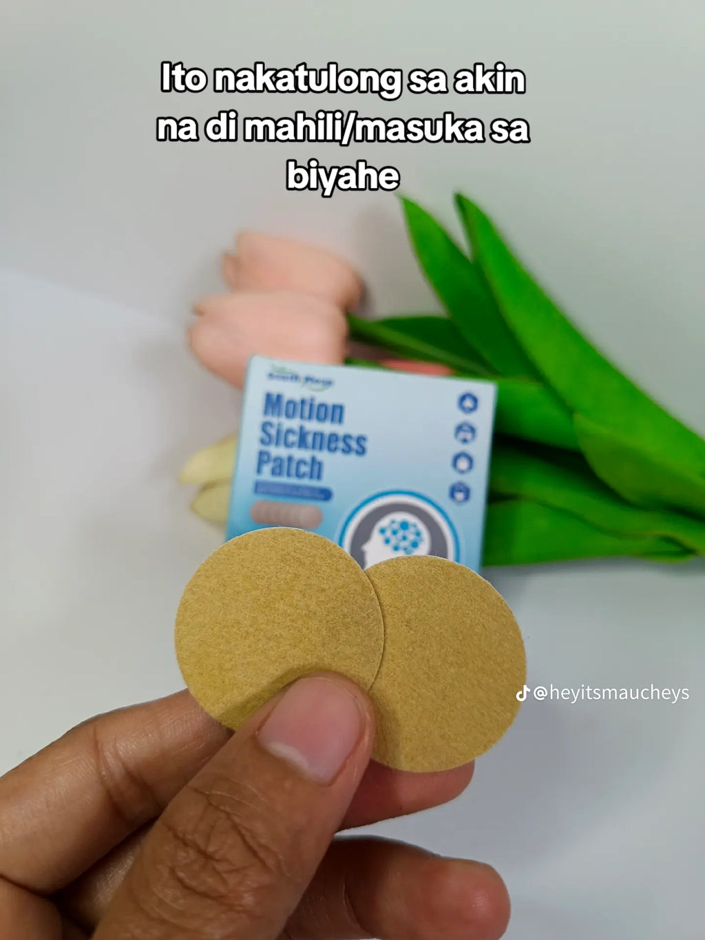 لصقة طبية 🩹 لتخفيف الدوار 🌀 وطنين الأذن 👂🔔