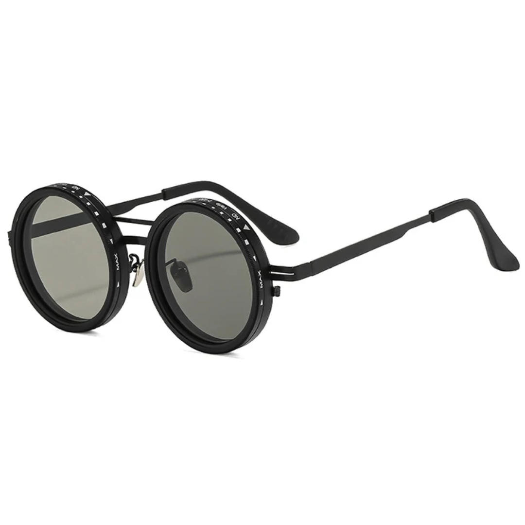 نظارة شمسية😎 ذات 9 مستويات من حجب الضوء💯 قابلة للتعديل يدويا، مناسبة في جميع المناسبات و في جميع اوقات اليوم👌.